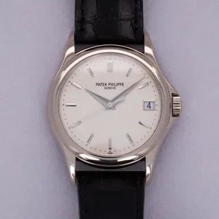 Patek Philippe Calatrava 5127G-001 White gold Silver