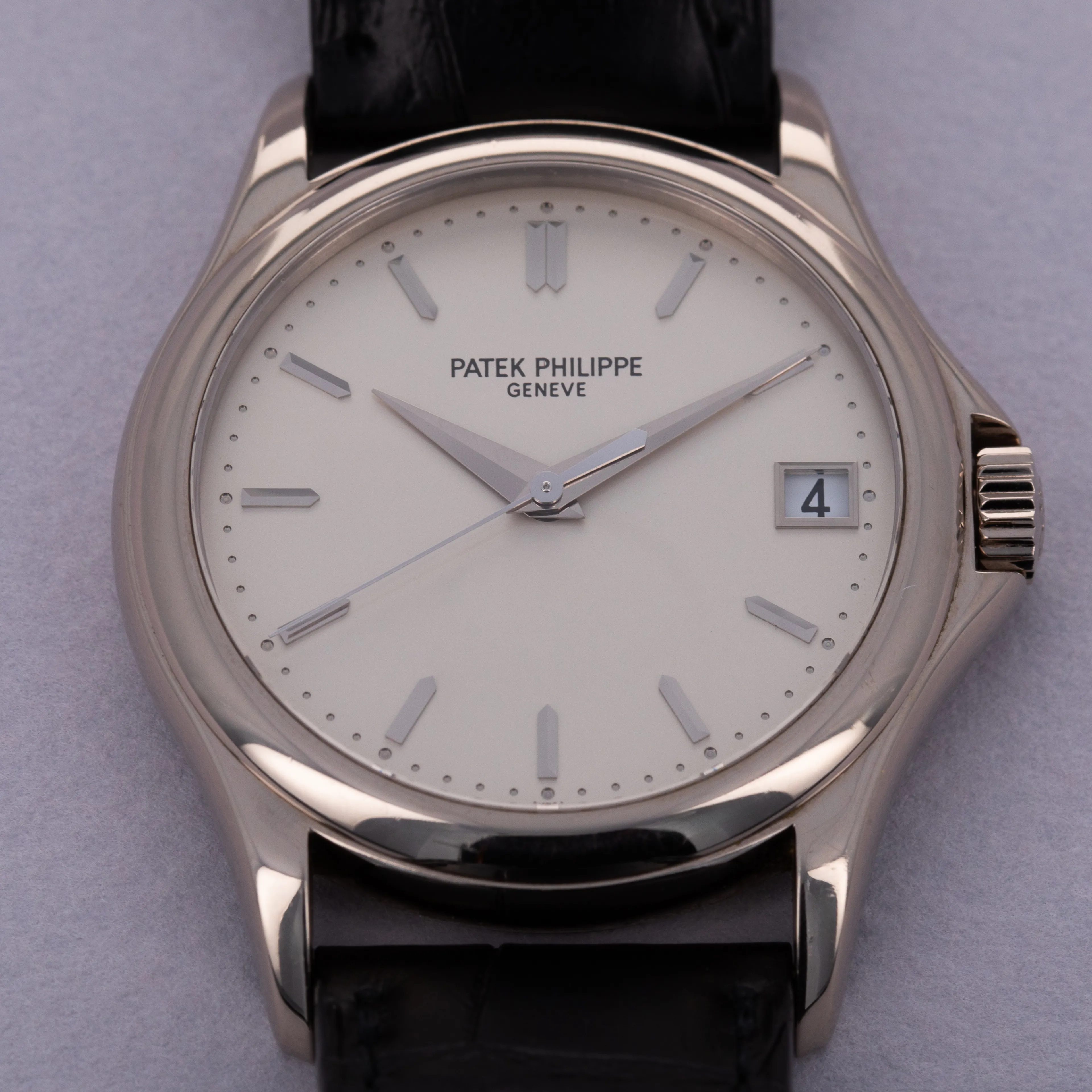 Patek Philippe Calatrava 5127G-001 37mm White gold Silver 11