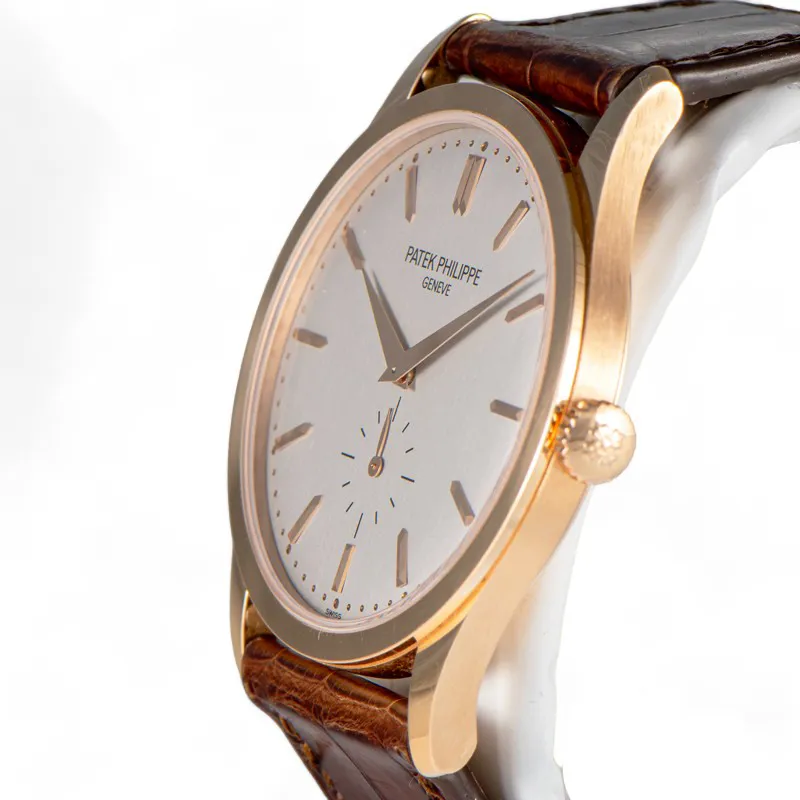 Patek Philippe Calatrava 5196R-001 37mm Rose gold and 18k rose gold Silver 1