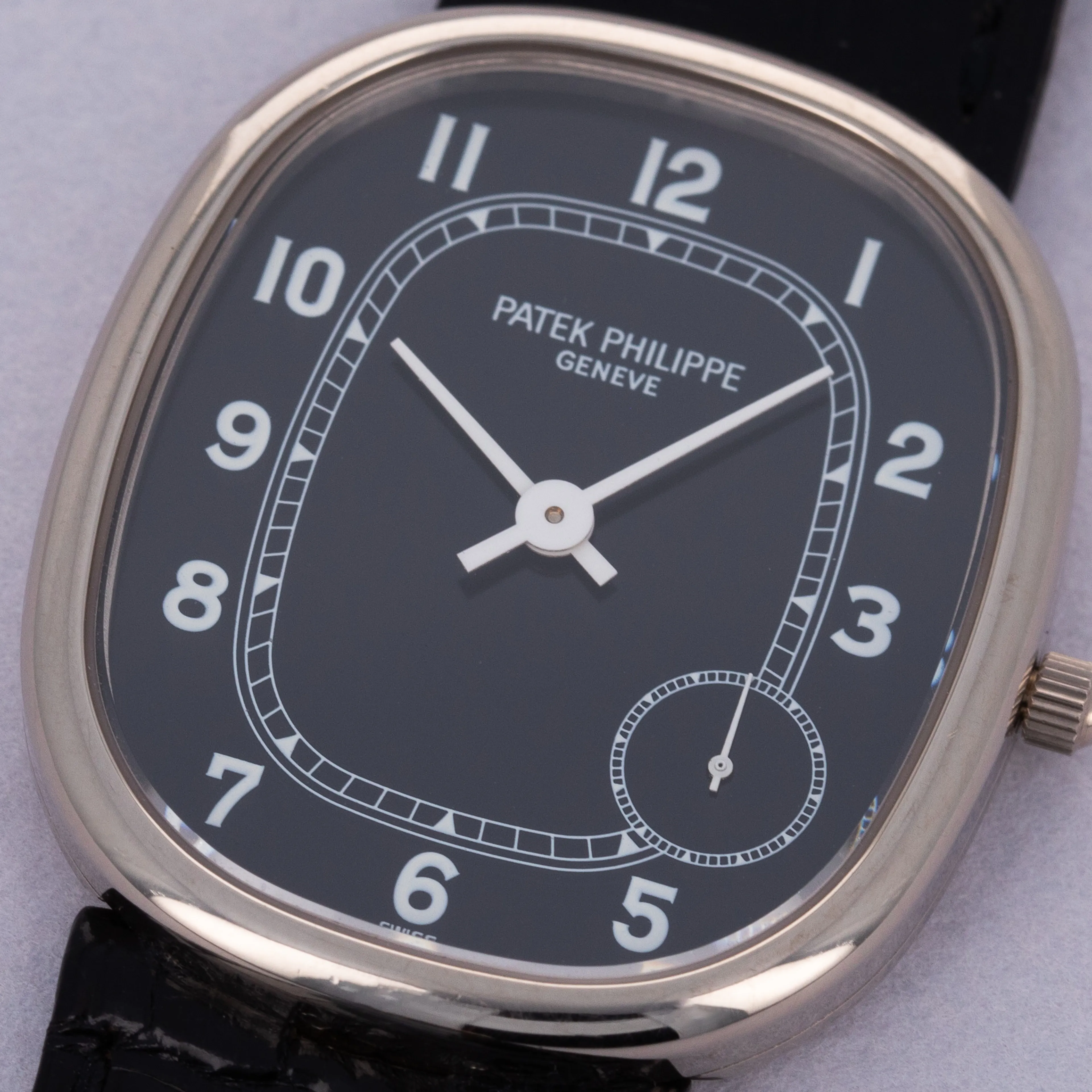 Patek Philippe Golden Ellipse 5028G-001 31mm White gold Black 2