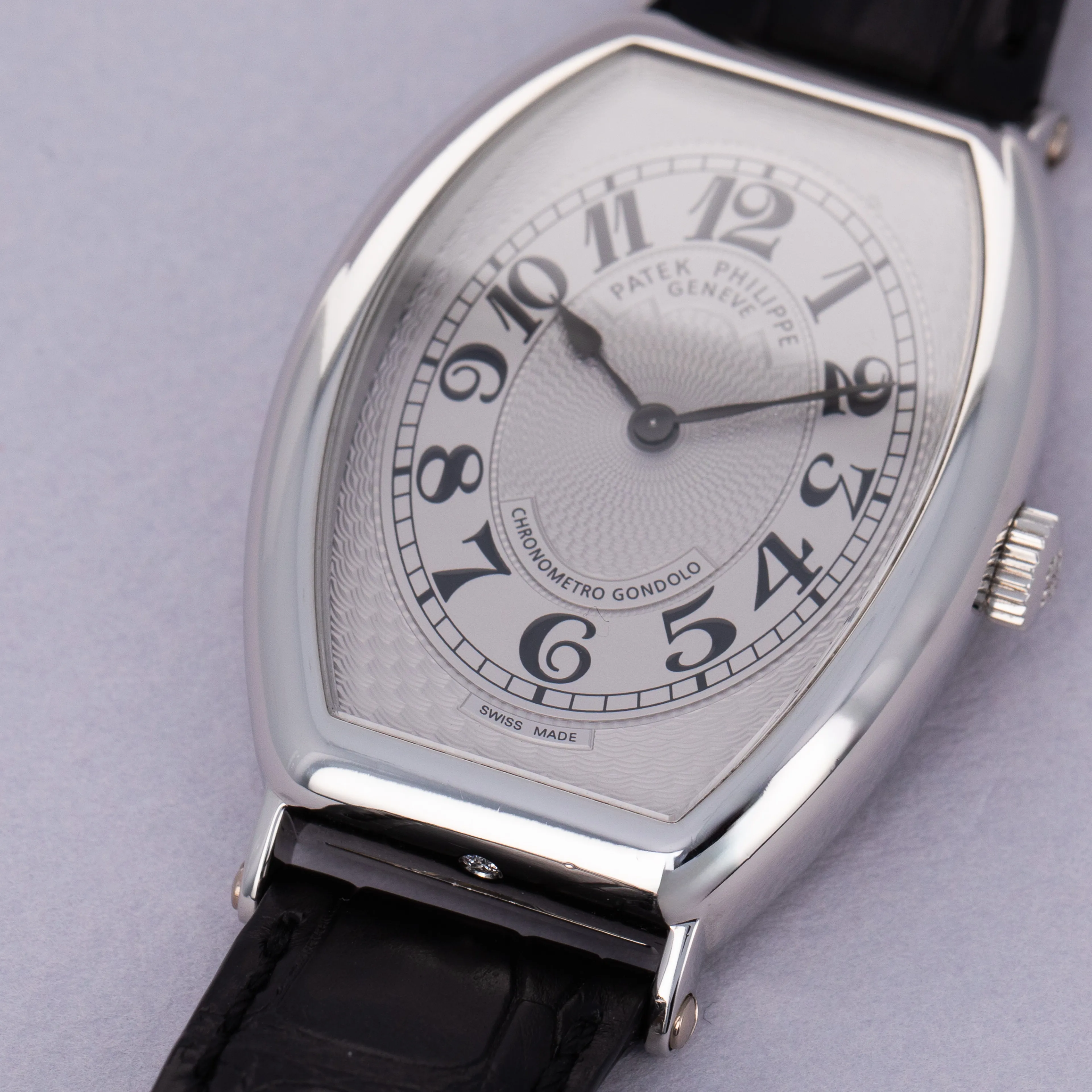 Patek Philippe Gondolo 5098P-001 32mm Platinum Silver 2