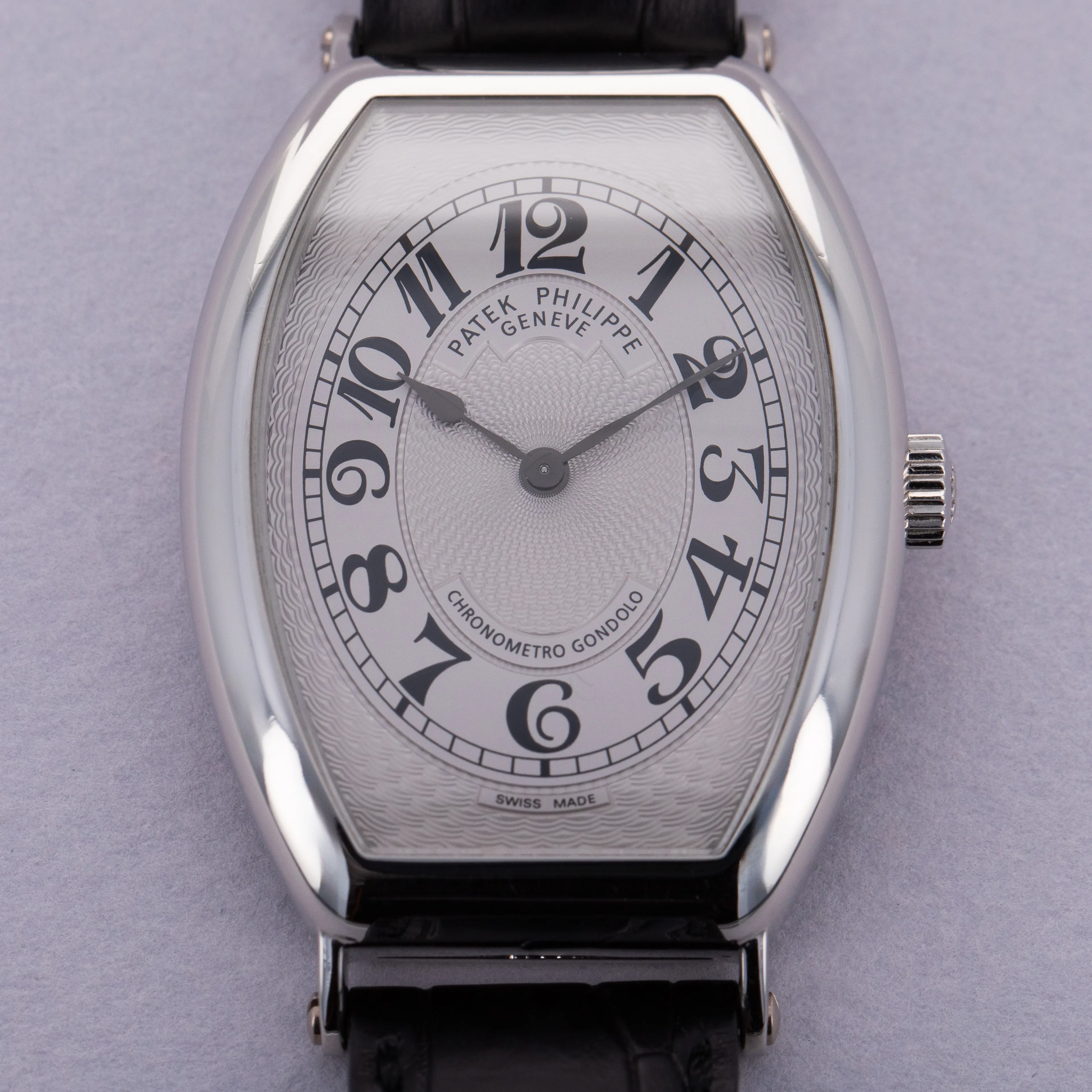 Patek Philippe Gondolo 5098P-001 32mm Platinum Silver 11