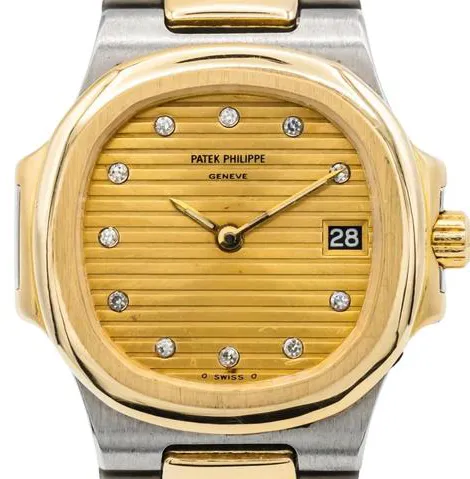 Patek Philippe Nautilus 4700/1 27mm Yellow gold and Stainless steel Champagne