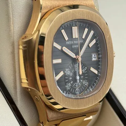 Patek Philippe Nautilus 5980/1R-001 40.5mm Rose gold Black 3