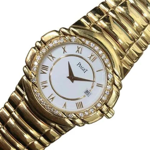 Piaget Tanagra 17043M401 33mm Yellow gold White