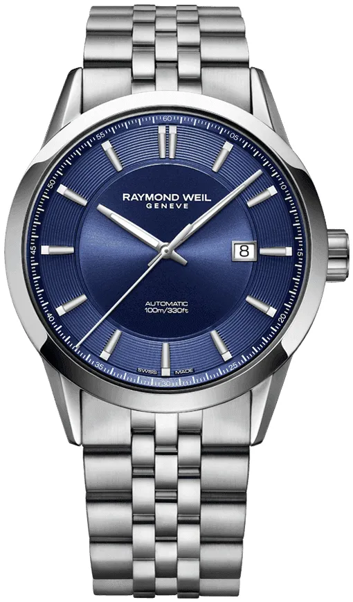 Raymond Weil Freelancer 2731-ST-50001 45mm Stainless steel Blue