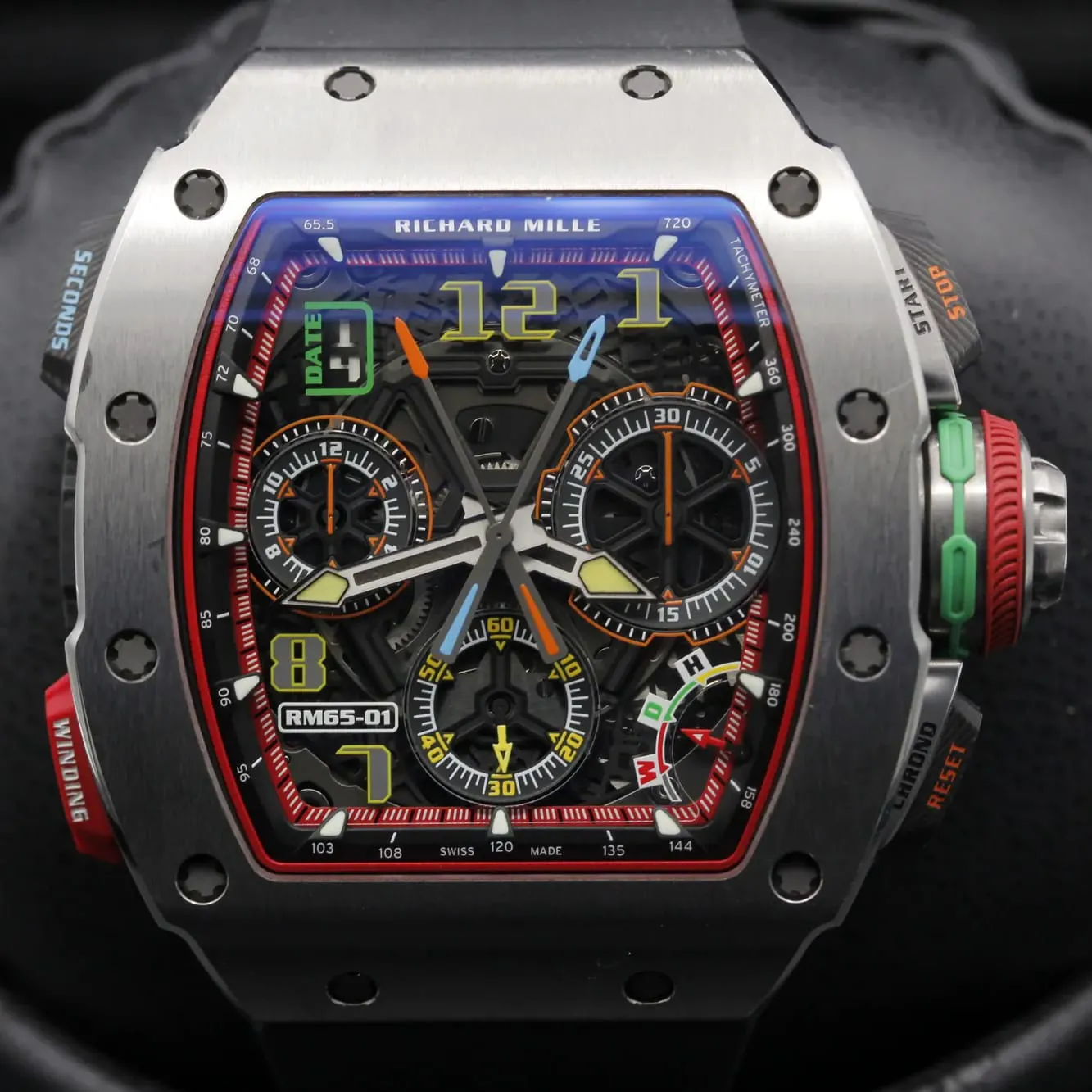 Richard Mille RM 65-01 RM65-01 44.5mm Titanium Skeletonized