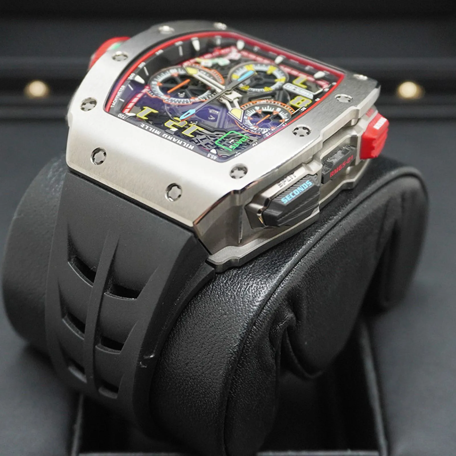 Richard Mille RM 65-01 RM65-01 44.5mm Rose gold Skeletonized 4