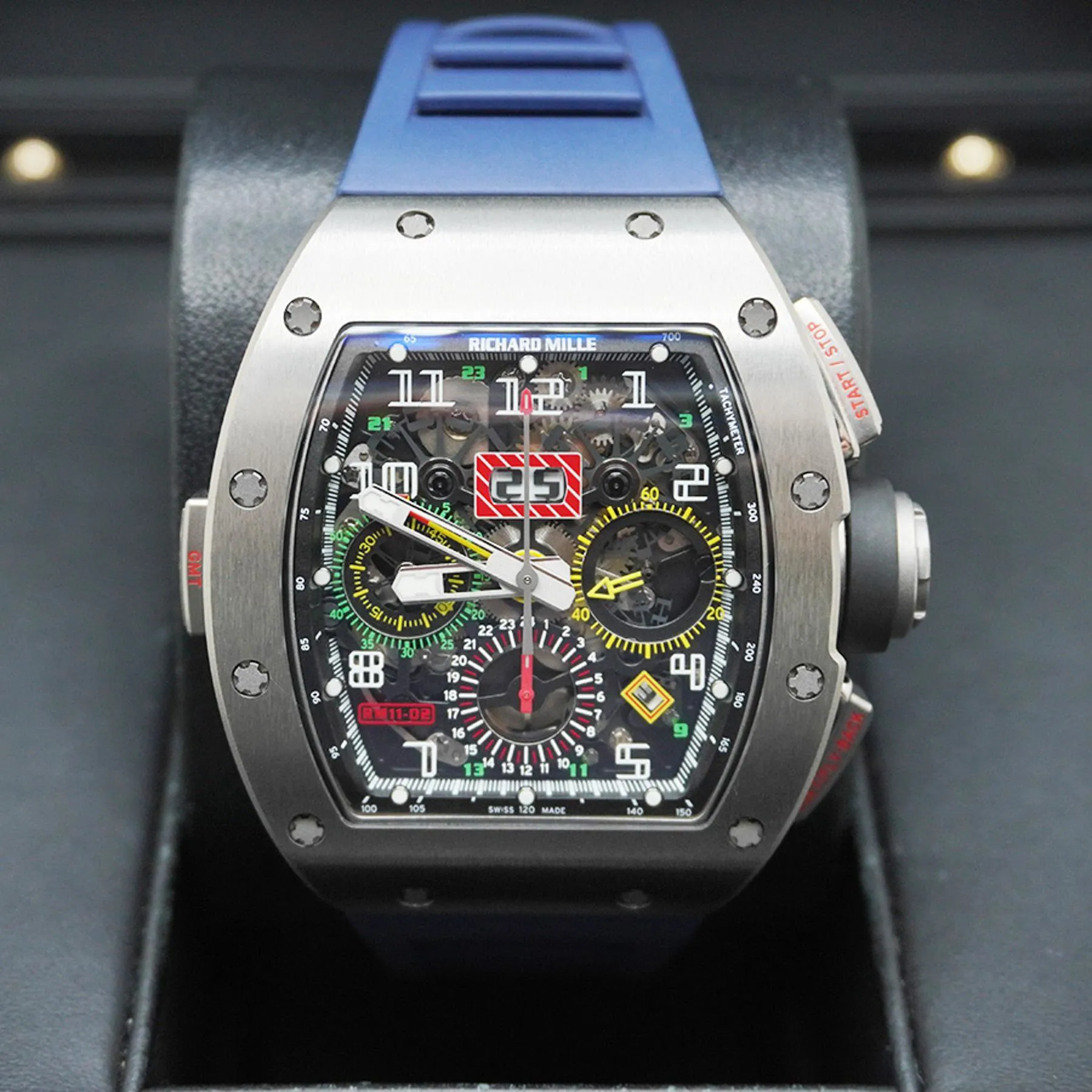 Richard Mille RM11-02 RM 11-02 50mm Titanium Skeletonized