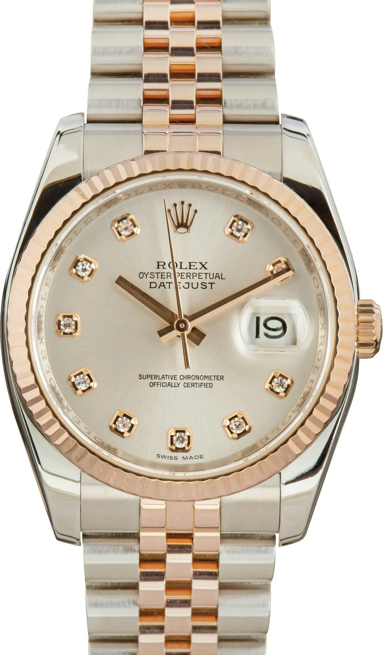 Rolex Datejust 36 116231 36mm Rose gold and Stainless steel