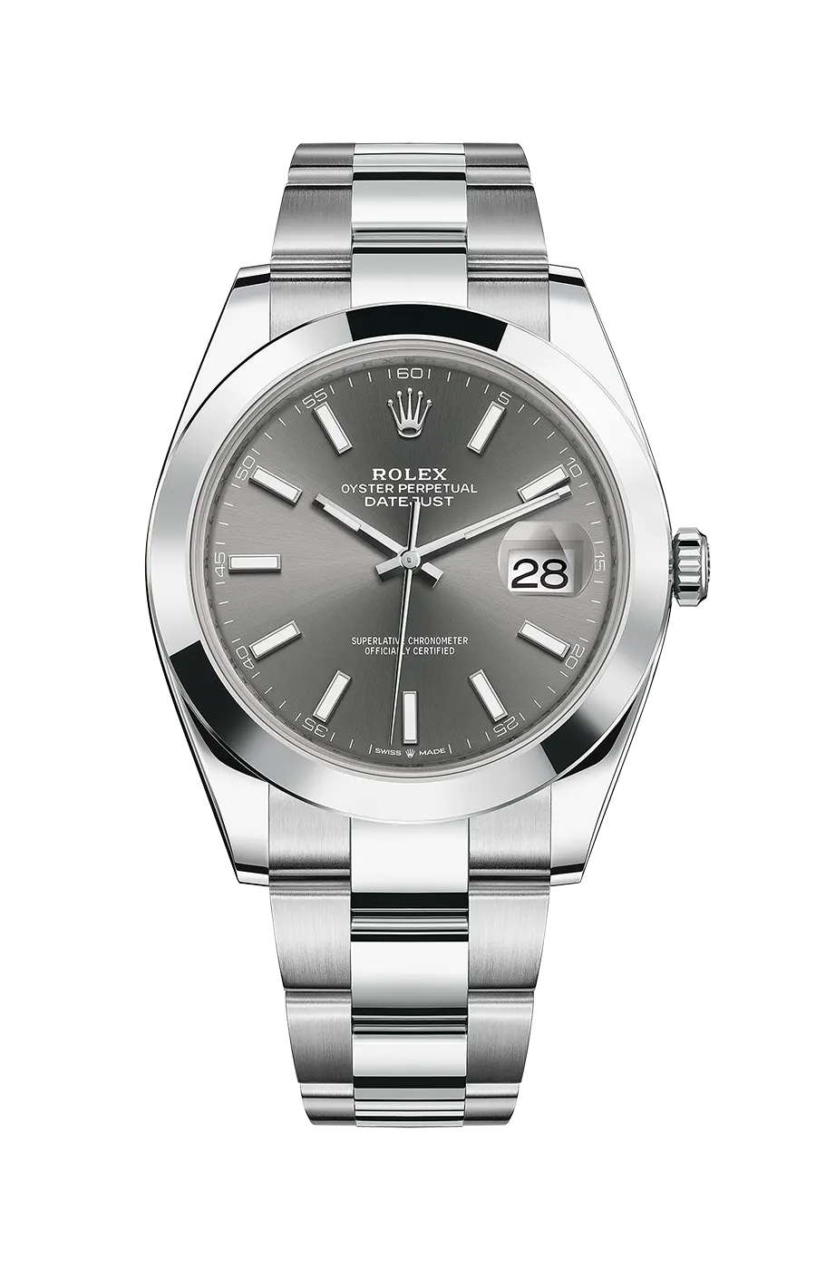 Rolex Datejust 41 126300-0007 41mm Oystersteel Gray