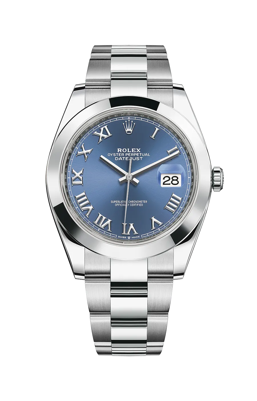 Rolex Datejust 41 126300-0017 41mm Oystersteel Blue