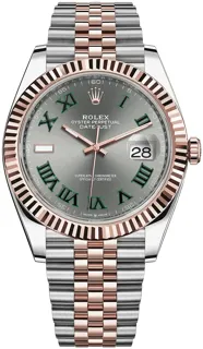 Rolex Datejust 126331-0016 Rose gold and Oystersteel Gray