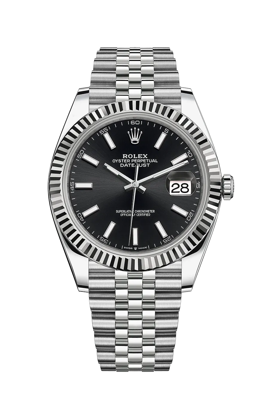 Rolex Datejust 41 126334-0018 41mm White gold and Oystersteel Black