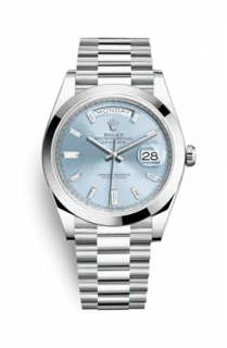 Rolex Day-Date 228206-0002 Platinum Blue