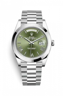 Rolex Day-Date 228206-0027 Platinum Green