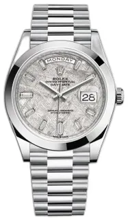 Rolex Day-Date 228206-0036 Platinum Silver