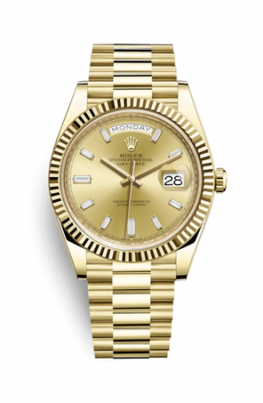 Rolex Day-Date 40 228238-0005 40mm 18k yellow gold Champagne