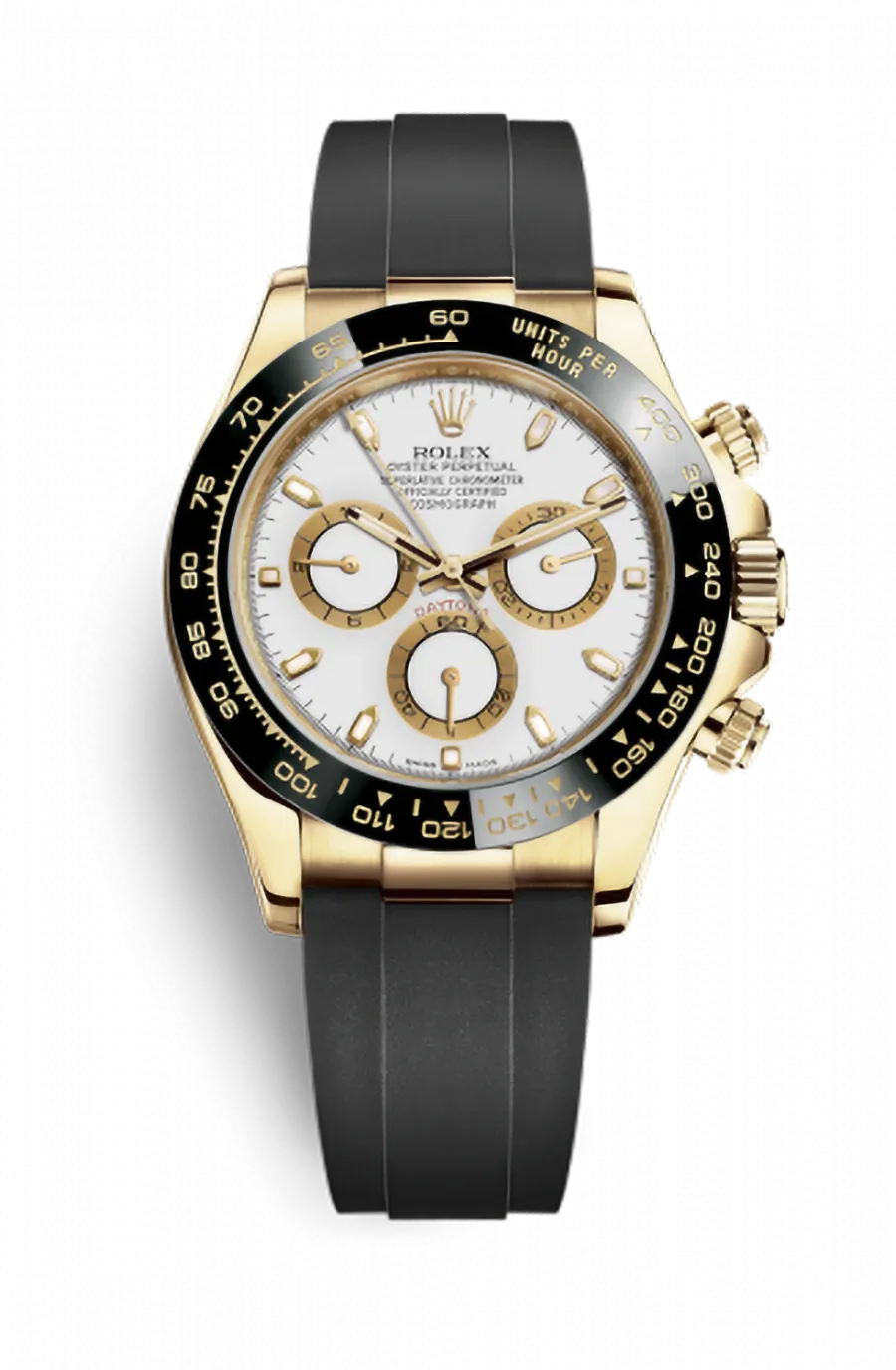 Rolex Daytona 116518LN-0033 40mm Yellow gold White