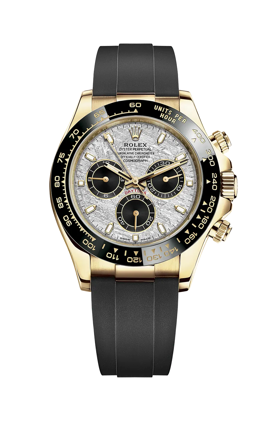 Rolex Daytona 116518LN-0076 40mm Yellow gold Silver