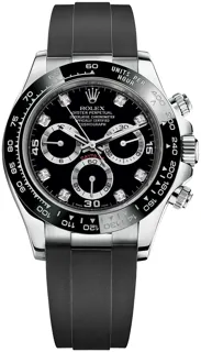 Rolex Daytona 116519LN-0025 Ceramic and White gold Black