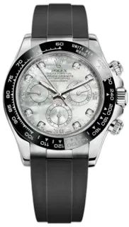 Rolex Daytona 116519LN-0026 Ceramic and White gold Silver