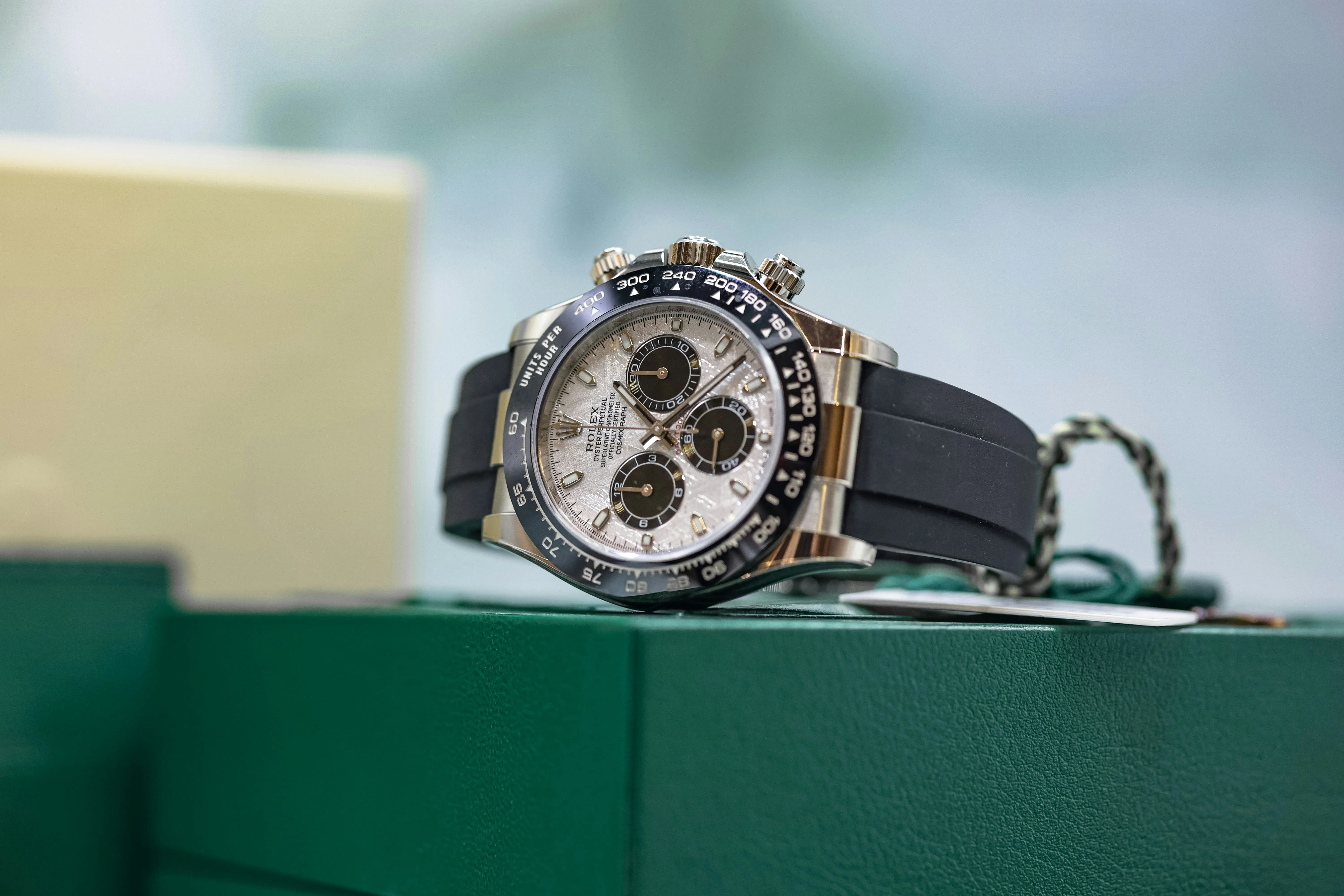 Rolex Daytona 116519LN 40mm White gold and Cerachrom Meteorite 1