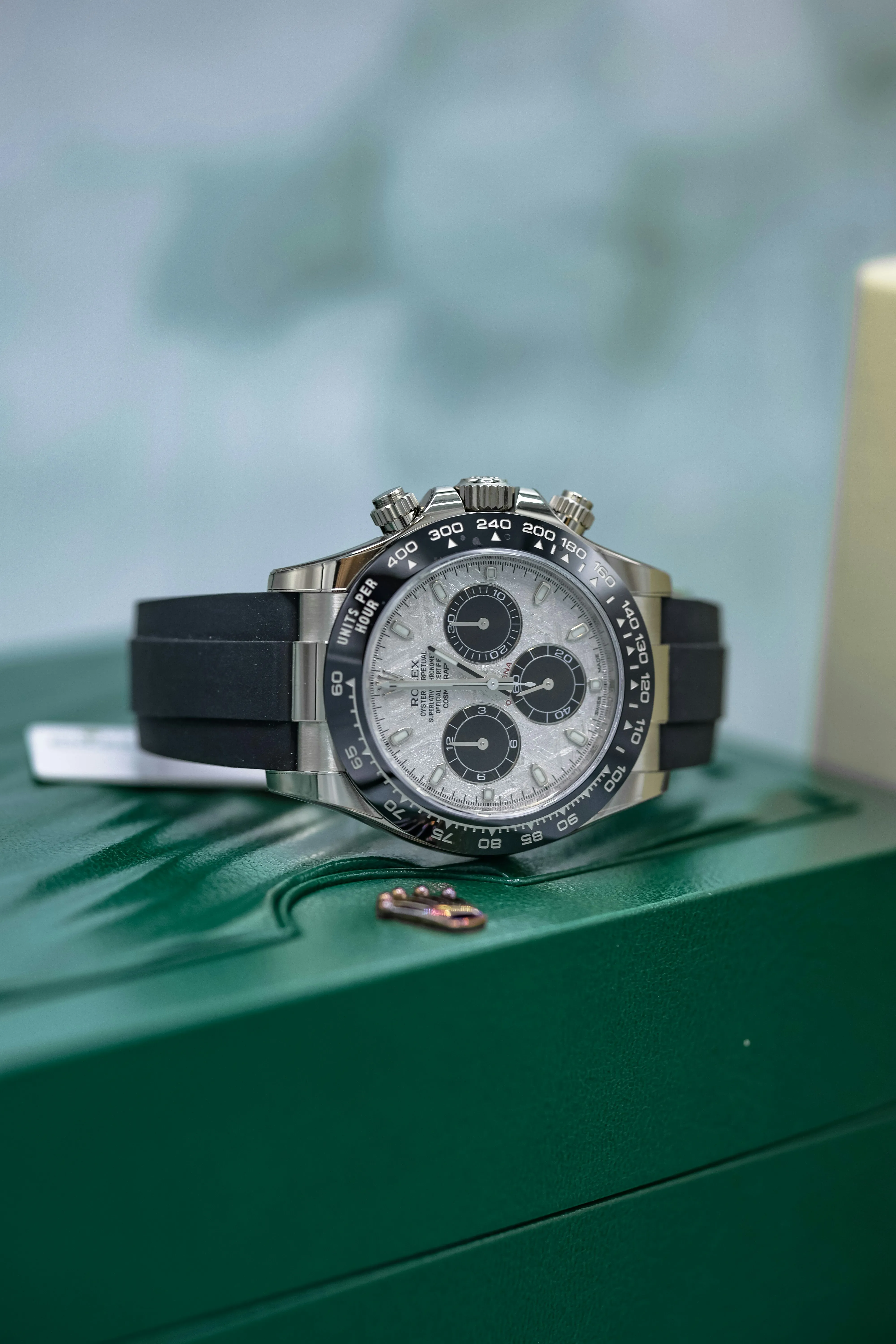 Rolex Daytona 116519LN 40mm White gold and Cerachrom Meteorite 3