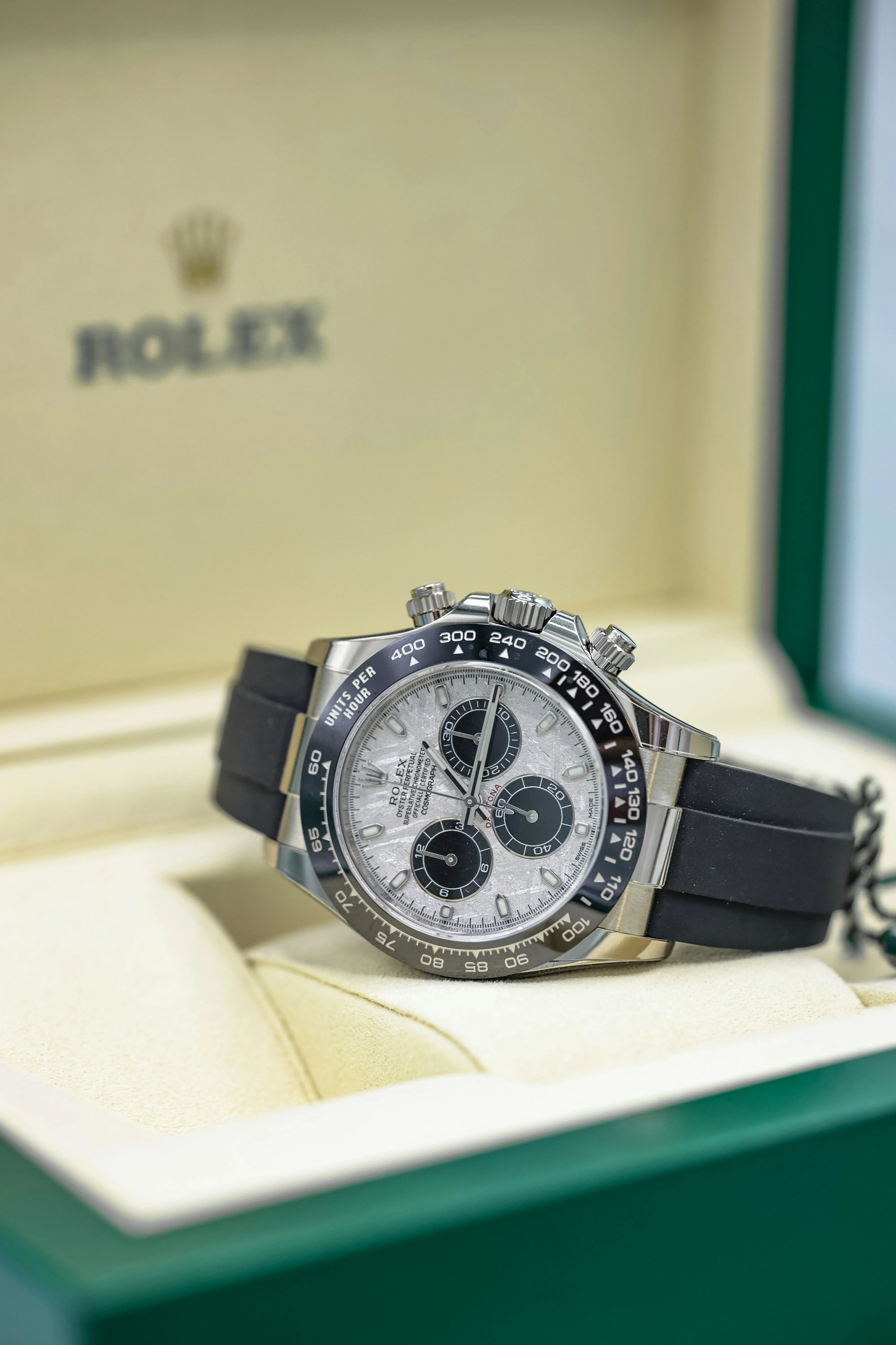 Rolex Daytona 116519LN 40mm White gold and Cerachrom Meteorite 5