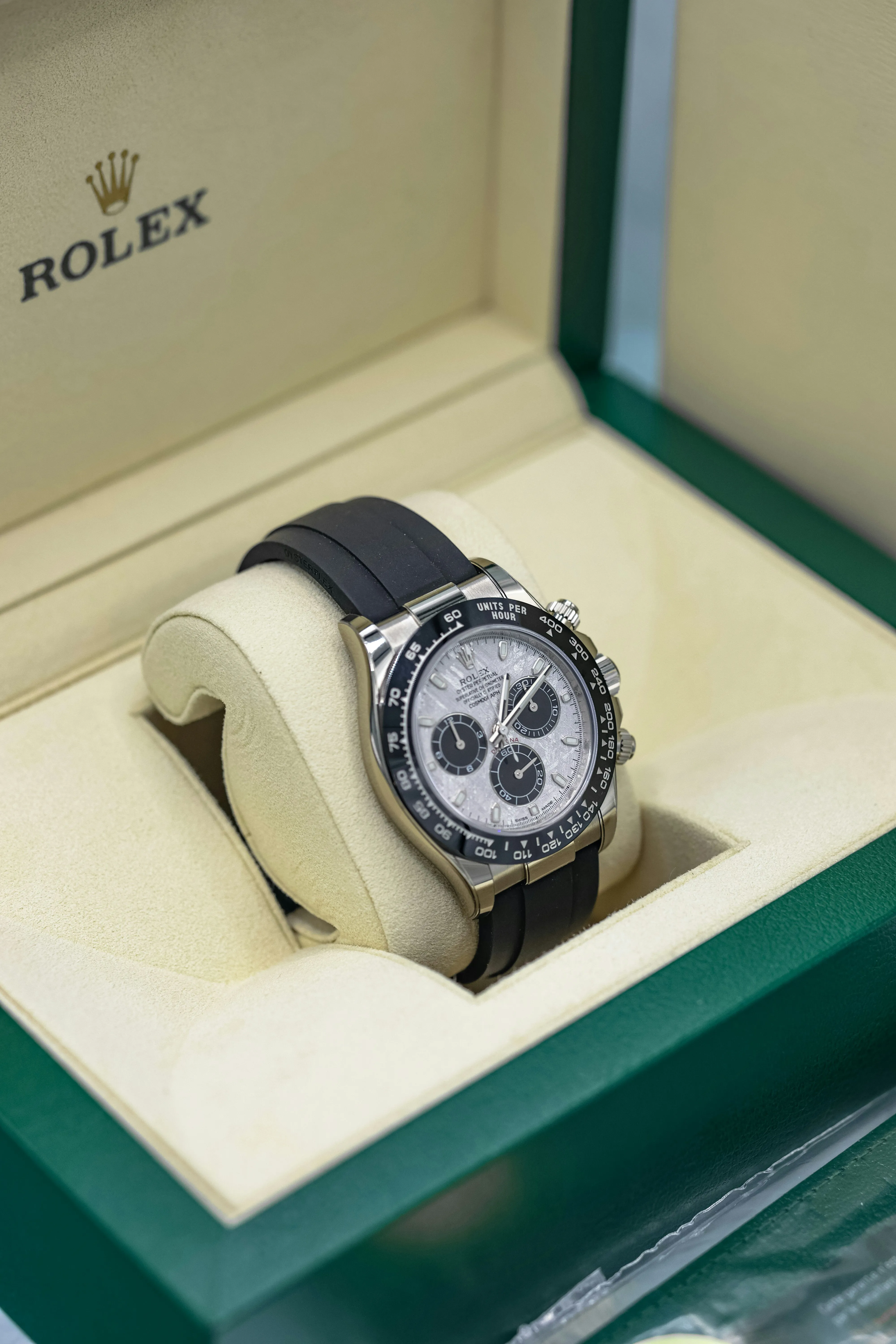 Rolex Daytona 116519LN 40mm White gold and Cerachrom Meteorite 8