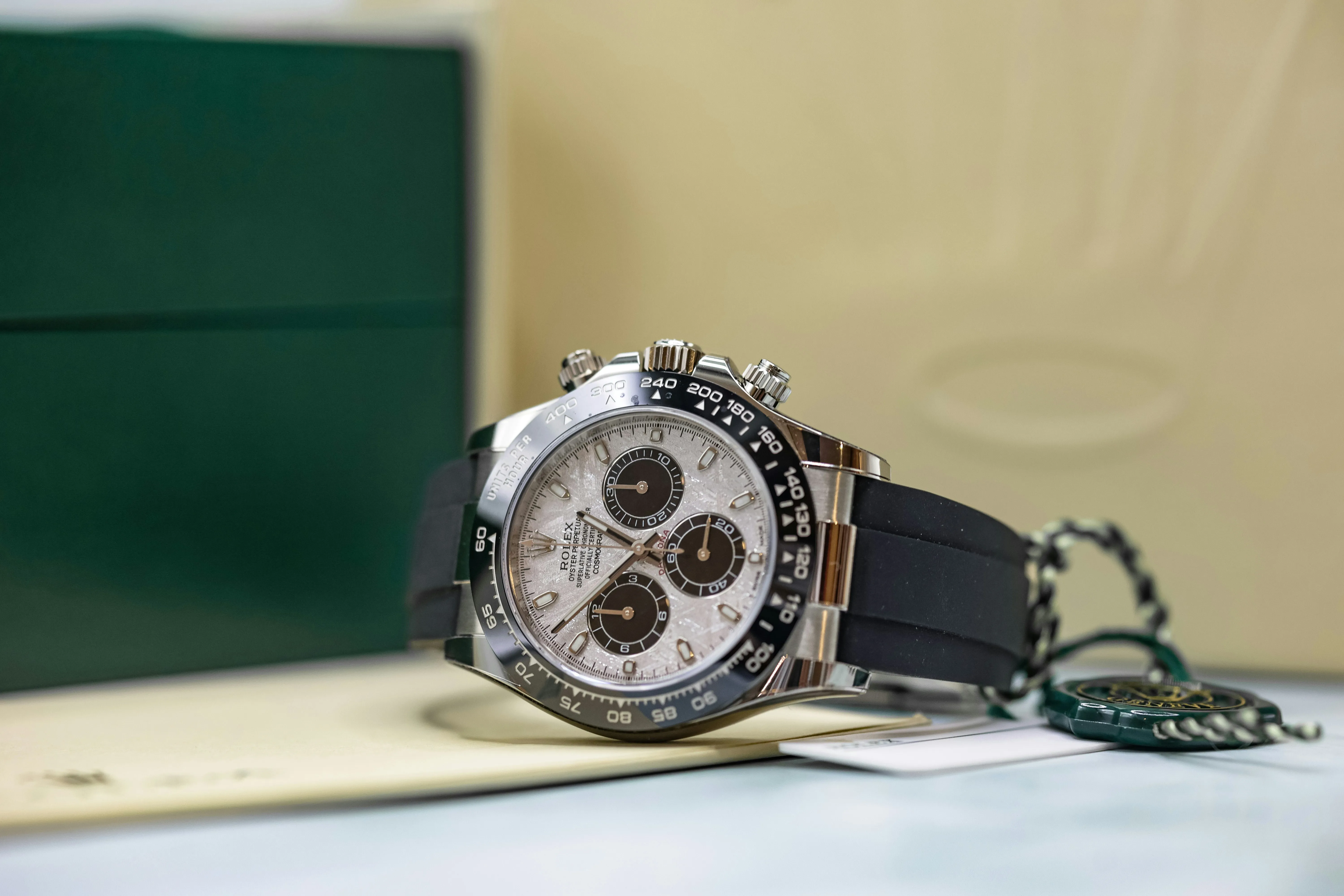 Rolex Daytona 116519LN 40mm White gold and Cerachrom Meteorite 12