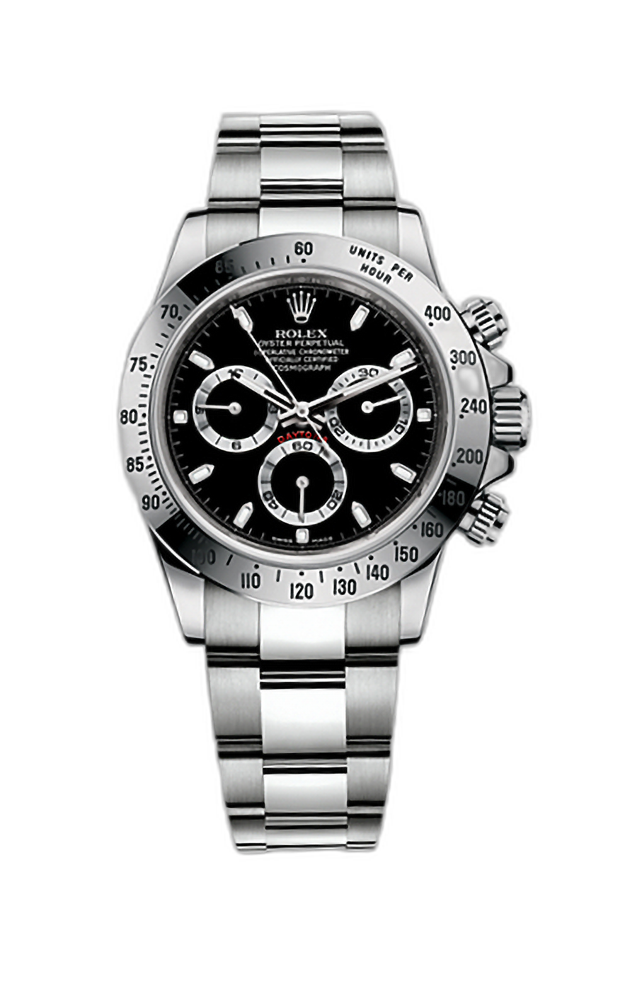 Rolex Daytona 116520-0015 40mm Stainless steel Black