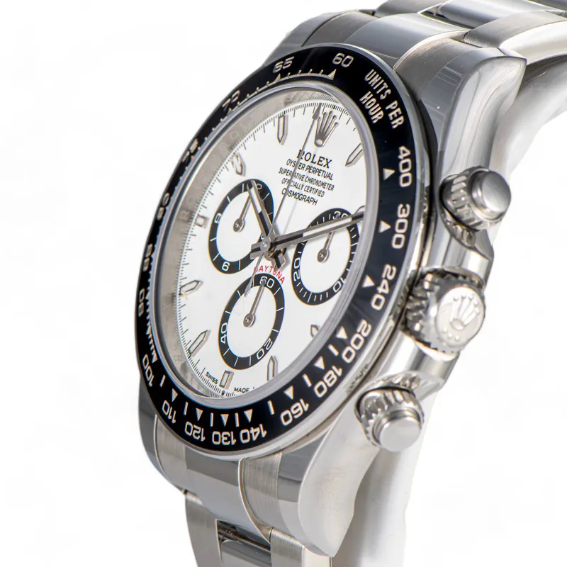 Rolex Daytona 126500LN 40mm Ceramic and Stainless steel White 1