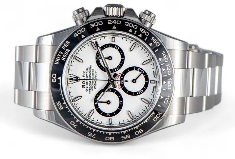 Rolex Daytona 126500LN 40mm Ceramic and Stainless steel White 3