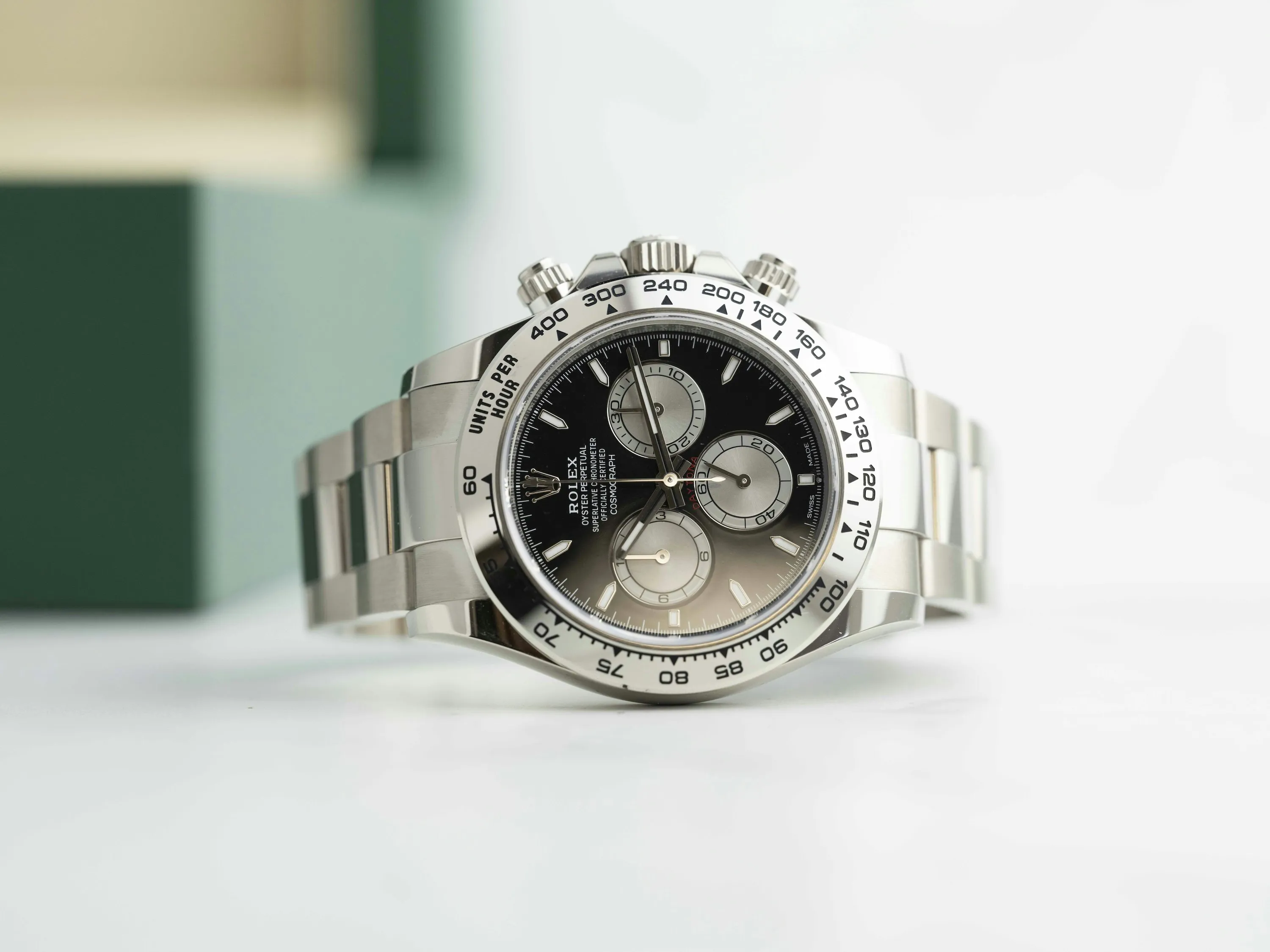 Rolex Daytona 126509 40mm White gold Black 1