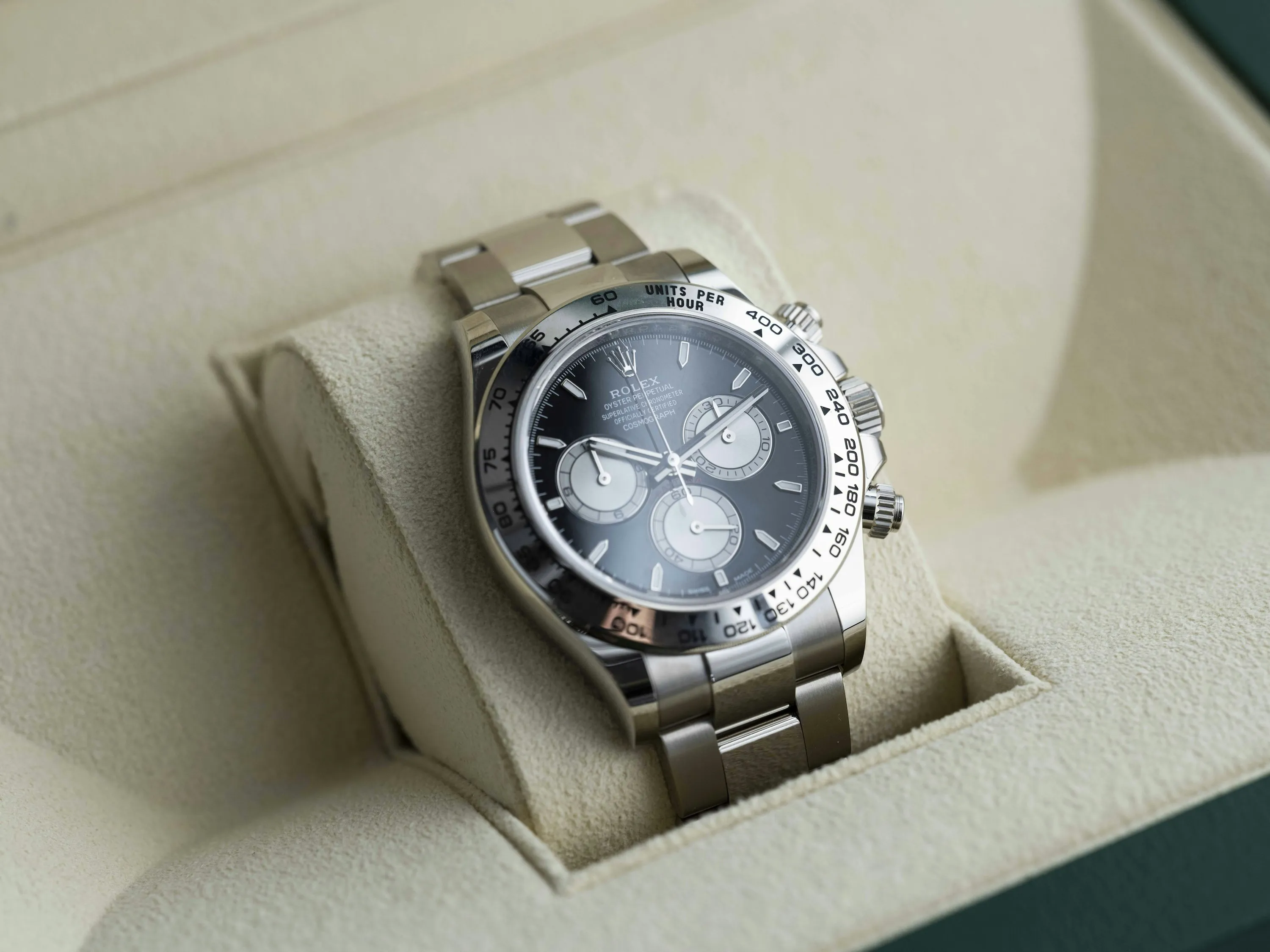 Rolex Daytona 126509 40mm White gold Black 18