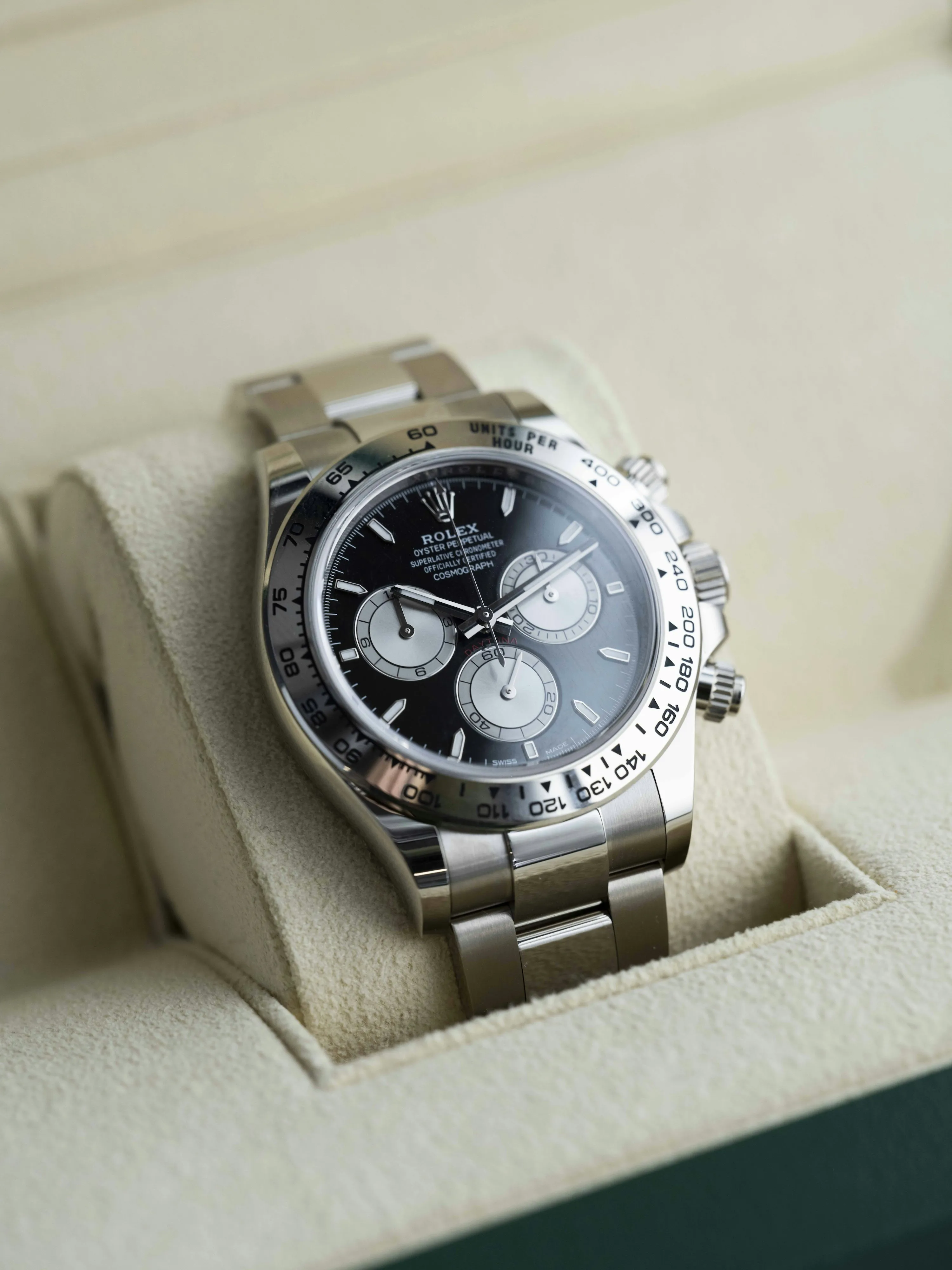 Rolex Daytona 126509 40mm White gold Black 19