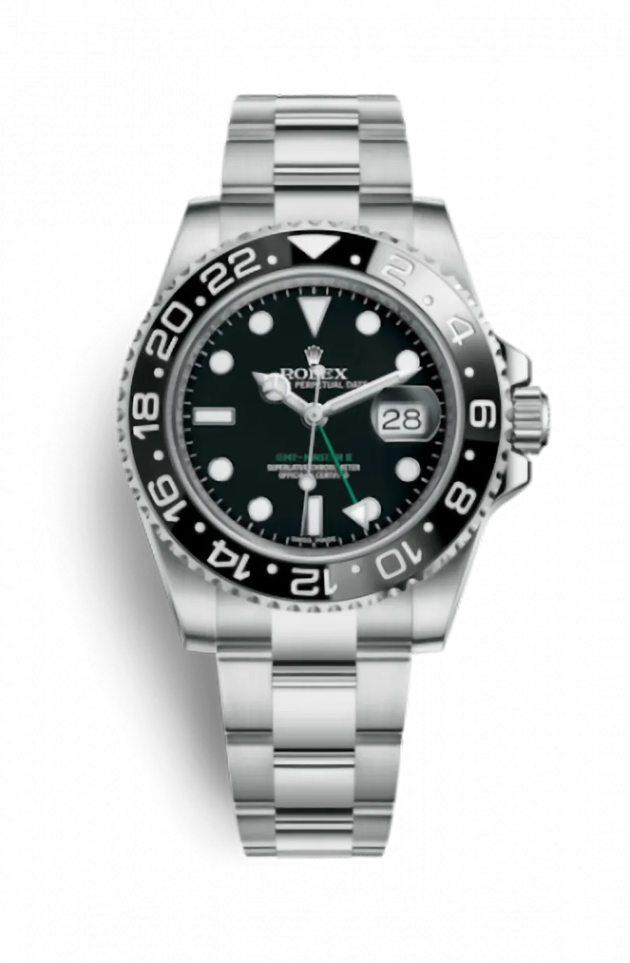 Rolex GMT-Master II 116710LN-0001 40mm Stainless steel Black