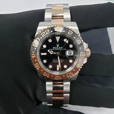 Rolex GMT-Master II 126711CHNR 40mm Yellow gold and Stainless steel Black