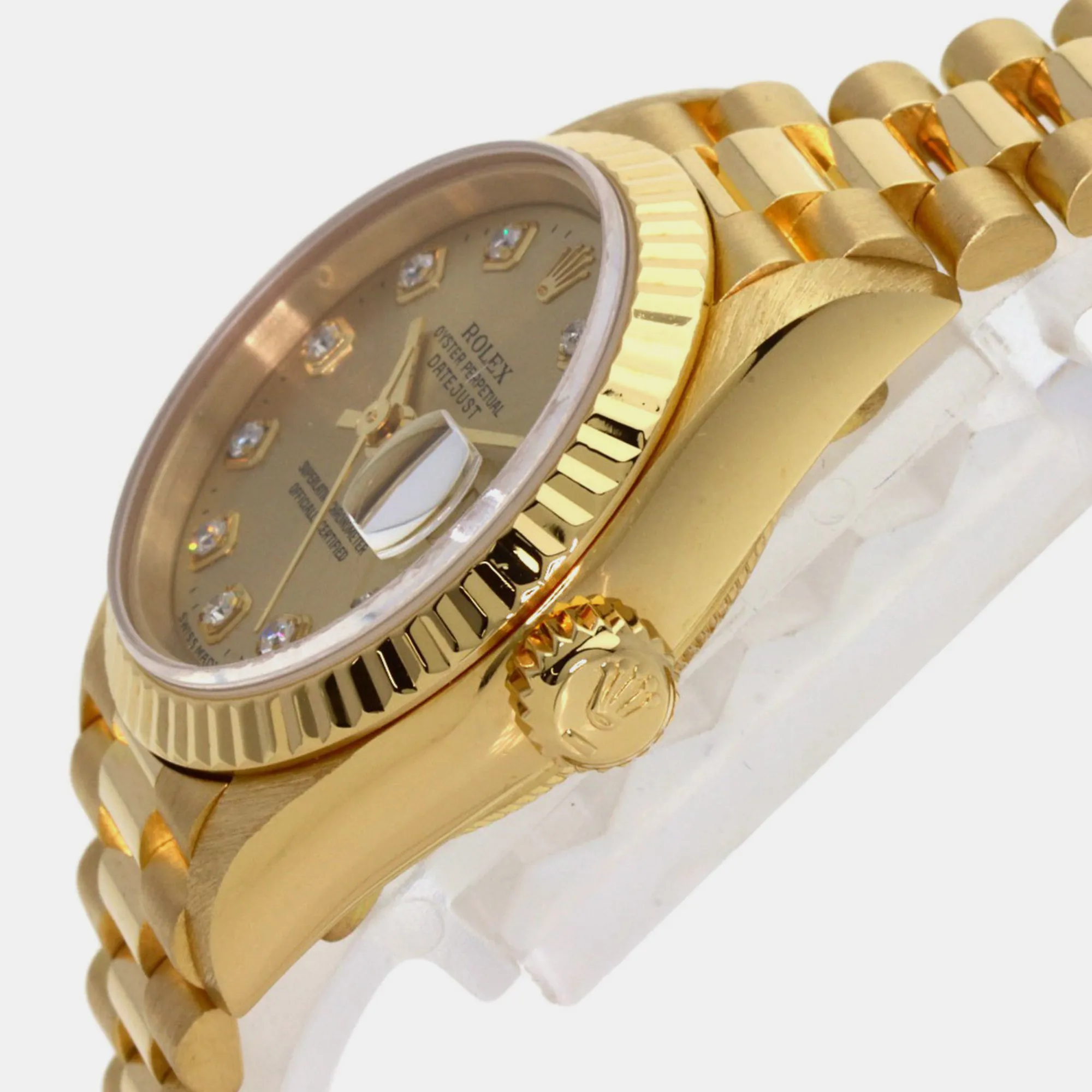 Rolex Lady-Datejust 69178 26mm Yellow gold Champagne 3