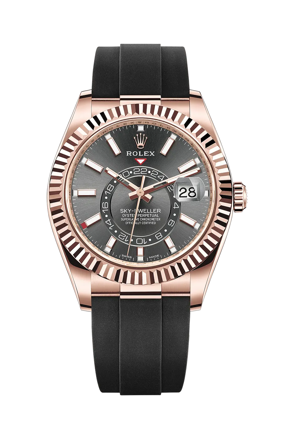 Rolex Sky-Dweller 326235-0006 42mm Rose gold Gray