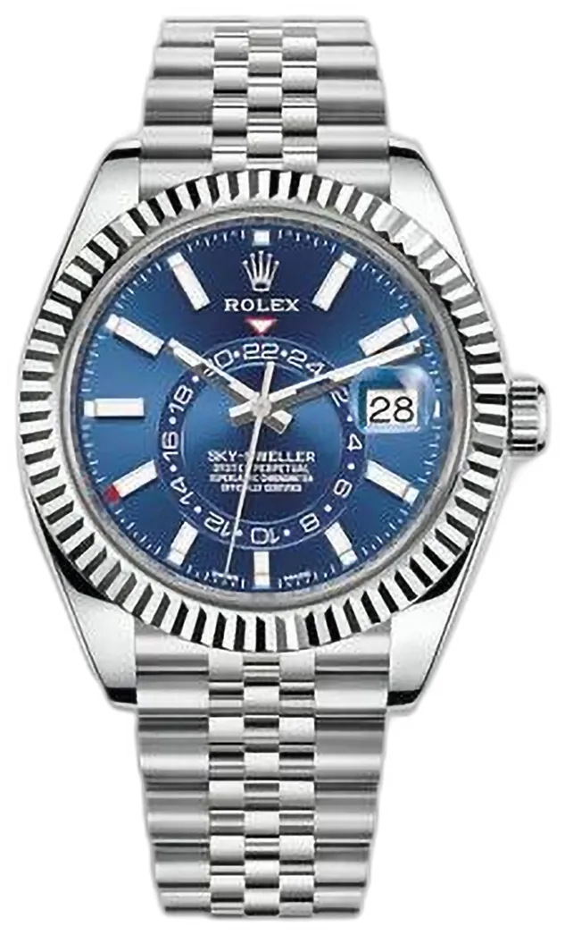 Rolex Sky-Dweller 326934-0004 42mm Stainless steel Blue