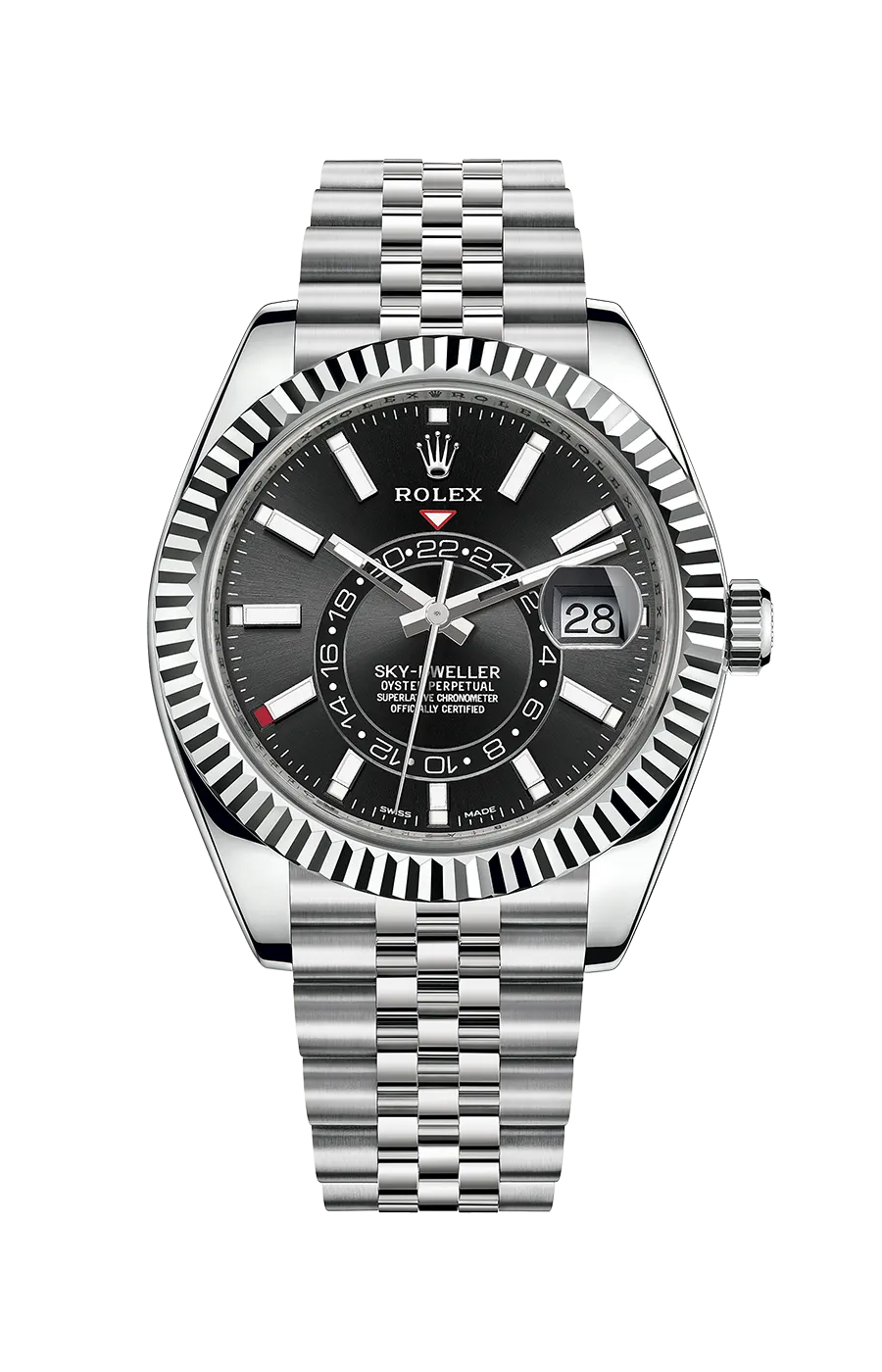 Rolex Sky-Dweller 326934-0006 42mm Stainless steel Black