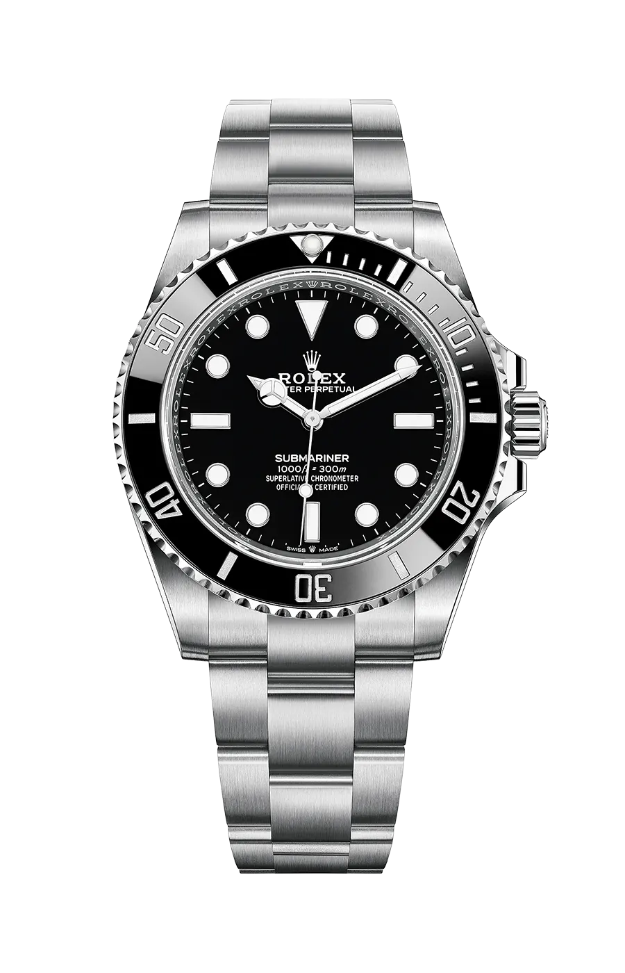 Rolex Submariner 124060-0001 41mm Oystersteel Black