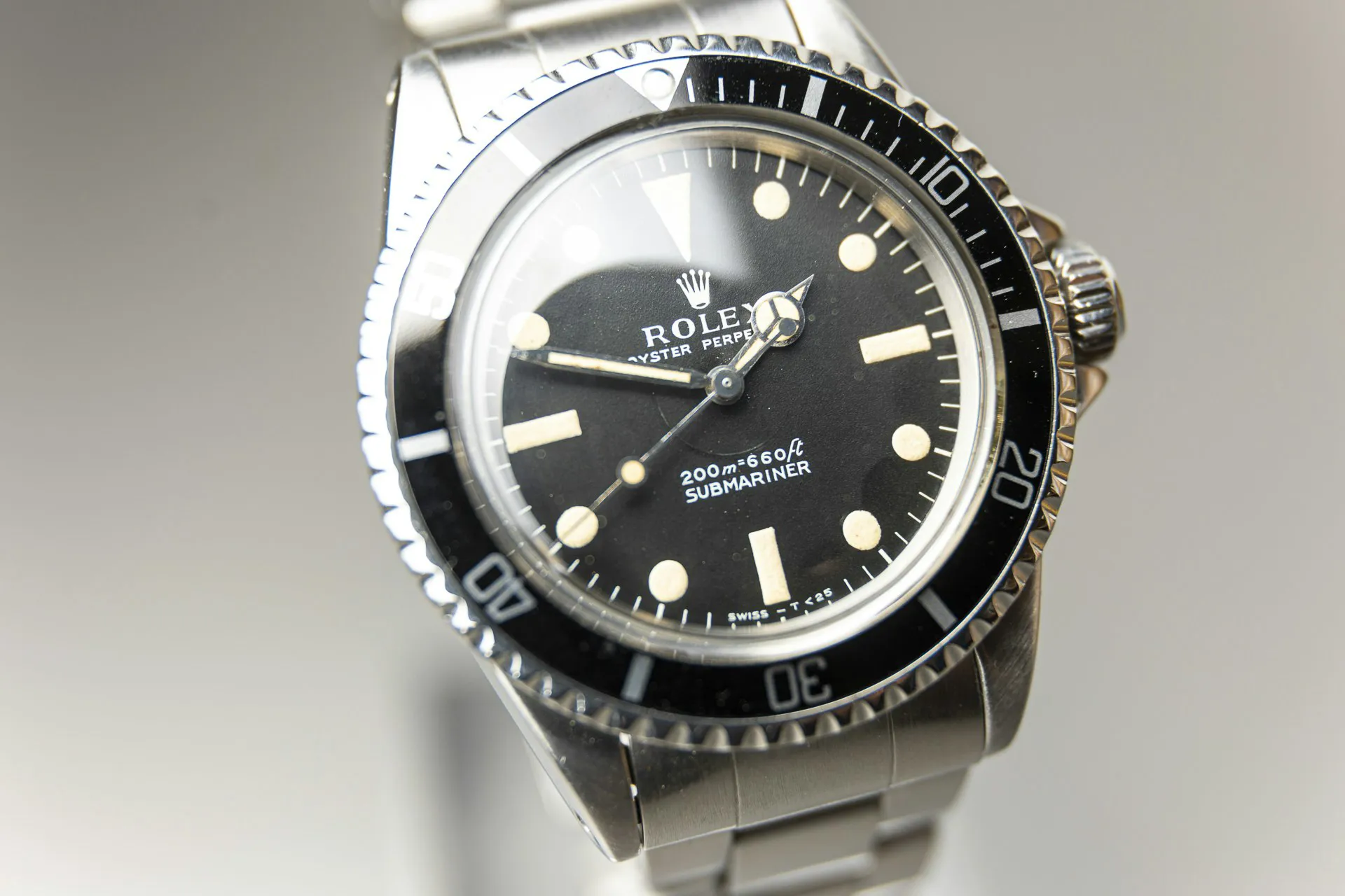 Rolex Submariner 5513 40mm Stainless steel Black 2