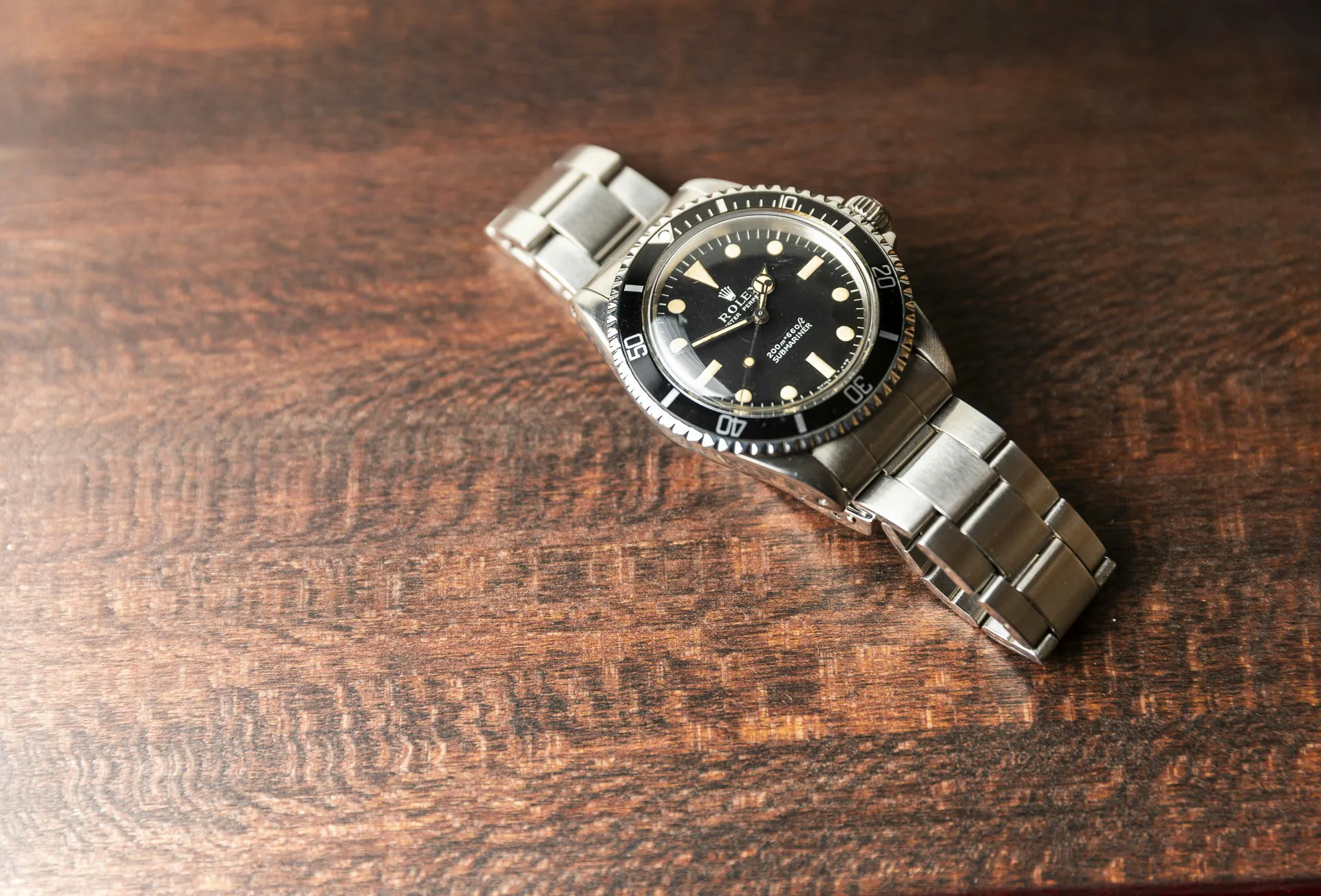 Rolex Submariner 5513 40mm Stainless steel Black 3