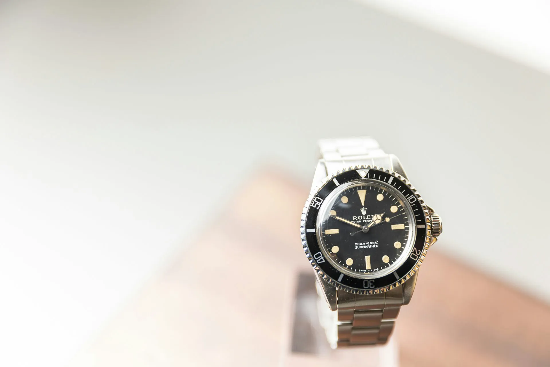 Rolex Submariner 5513 40mm Stainless steel Black 6