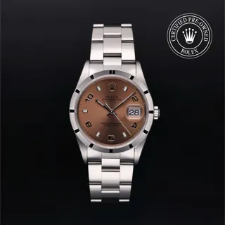 Rolex Oyster 15210-0008 Oystersteel Pink