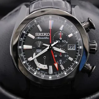 Seiko Ananta SPS009 46mm Stainless steel Black