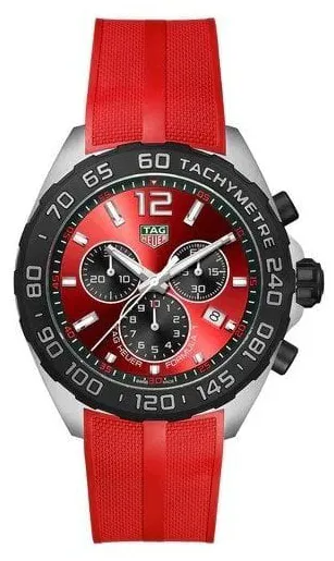 TAG Heuer Formula 1 CAZ101AN.FT8055 43mm Stainless steel Red